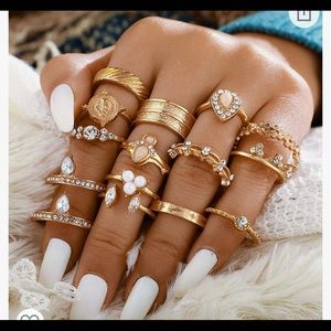 Hefanny jewelry color gold